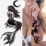 začasni tattoo morska deklica