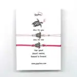 zapestnica prijateljstva želvica za srečo