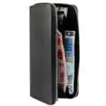 Minimalistična ženska denarnica Črna barva