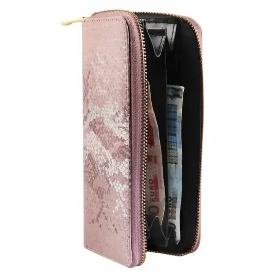 Moderna ženska denarnica Bleščeči kačji vzorec