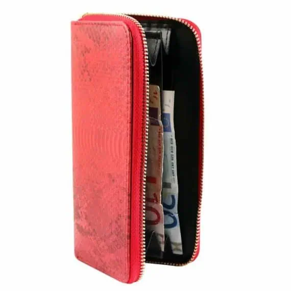 Moderna ženska denarnica Kačji vzorec velikost