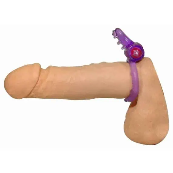 Obročki za penis z vibratorjem z jezičkom
