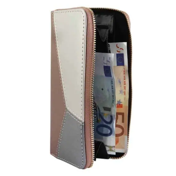 Ženska denarnica rjava barva