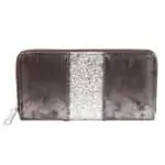 Ženska denarnica z srebrnimi bleščicami