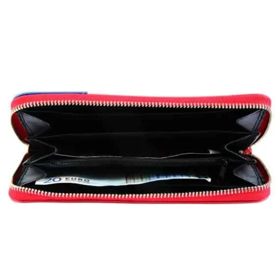 ženska denarnica rdeča barva