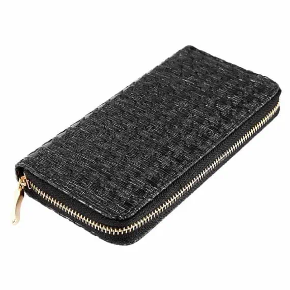 Ženska denarnica GOX Black črna barva