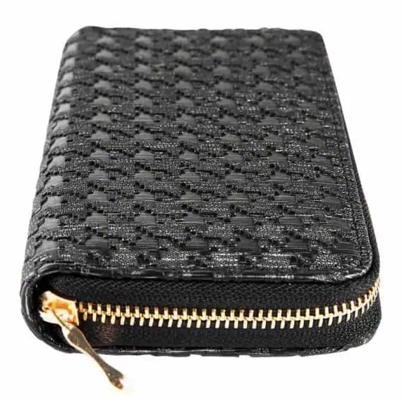 Ženska denarnica GOX Black velikost denarnice