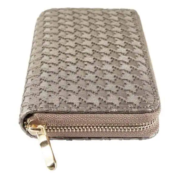 Ženska denarnica GOX Siva barva zlata zadrga