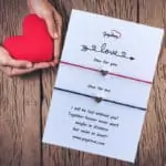 Zapestnica za pare mali srček