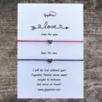 Zapestnica za pare Srce za zaljubljene