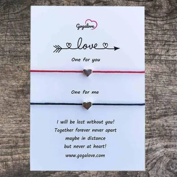 Zapestnica za pare Srce za zaljubljene