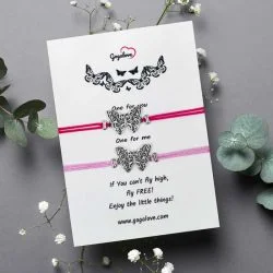 Zapestnica prijateljstva Veseli metulj