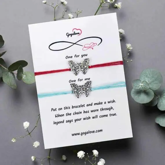 Zapestnica prijateljstva Veseli metuljček