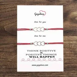 zapestnica za prijatelje Misli pozitivno