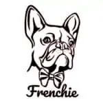 francoski buldog nalepka za avtomobil frenchie