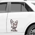 frenchie nalepka