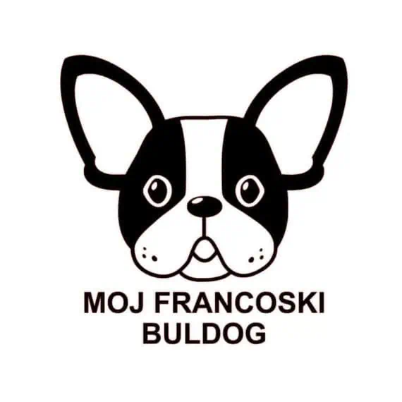 nalepke moj francoski buldog