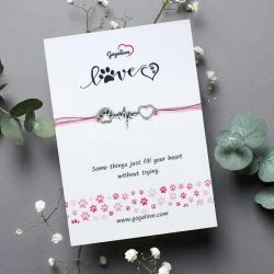 Zapestnica Tačke Hišni ljubljenčki v srcu