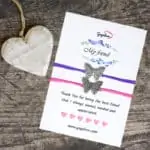 Zapestnice za prijateljice Metuljčki za srečo