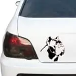 nalepka za avto cane corso črna