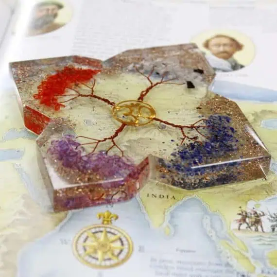 Orgonit štiri drevesni pozitivna energija