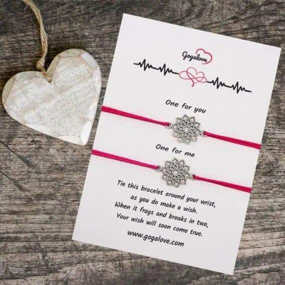 Zapestnica prijateljstva in zvestobe Lotus