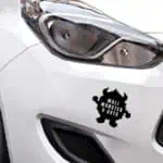 monster v avtu nalepka za avto