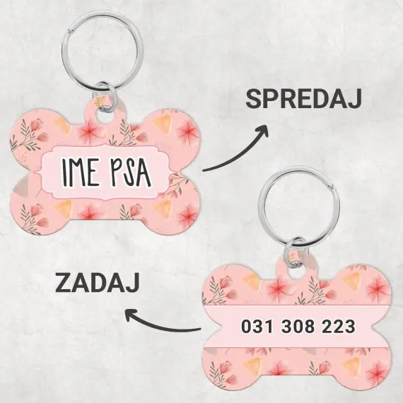 Obeski za pse vseh velikosti in oblik