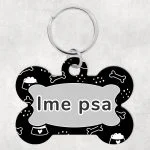 besek za psa črno sive barve