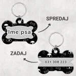 največja izbira obeskov za pse po naročilu