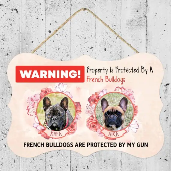 opozorilne tablice za pse francoski buldog