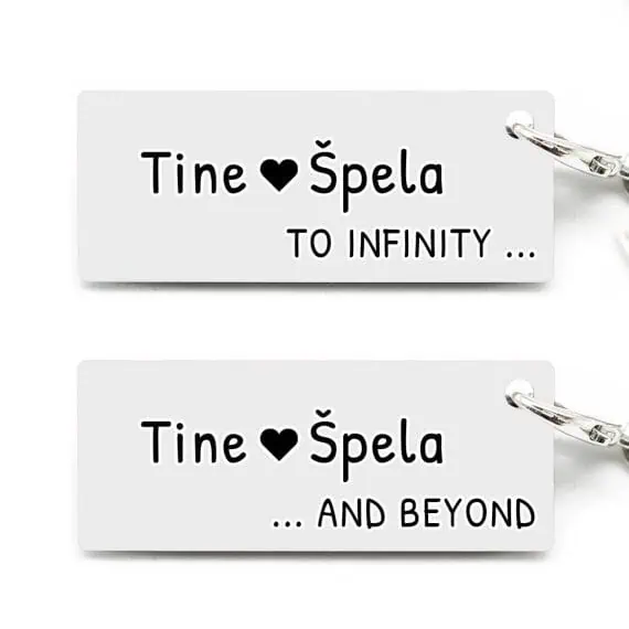 Obesek za pare infinity and beyond