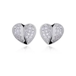 Uhani za valentinovo srebrni 925 srebro