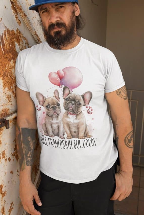 Majica francoski buldog oče