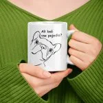 Skodelice personalizirane s tiskom francoski buldog