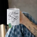 moška skodelica s tiskom francoski buldog