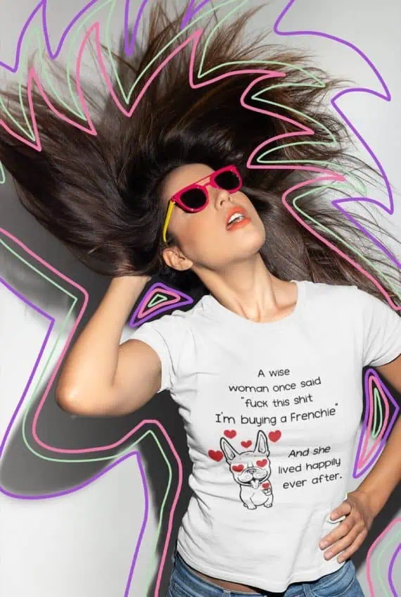 smešna majica za francoski buldog