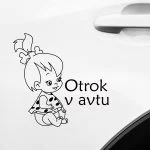 punca v avtu nalepke