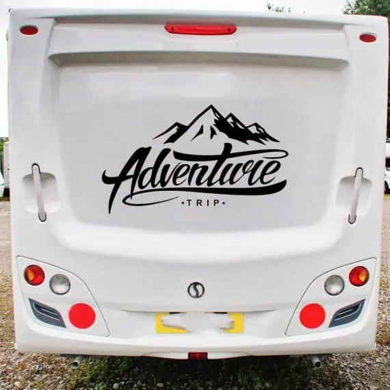 adventure trip nalepka za avtodom