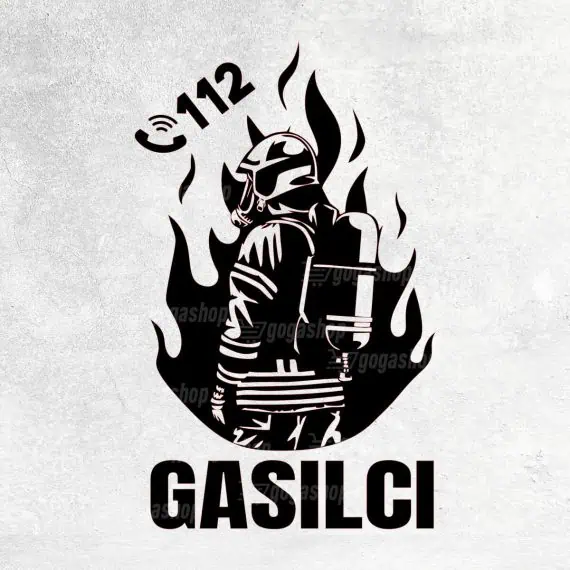 Nalepka gasilci