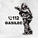 Nalepka gasilec 112