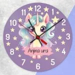 Stenska ura za punčke unicorn