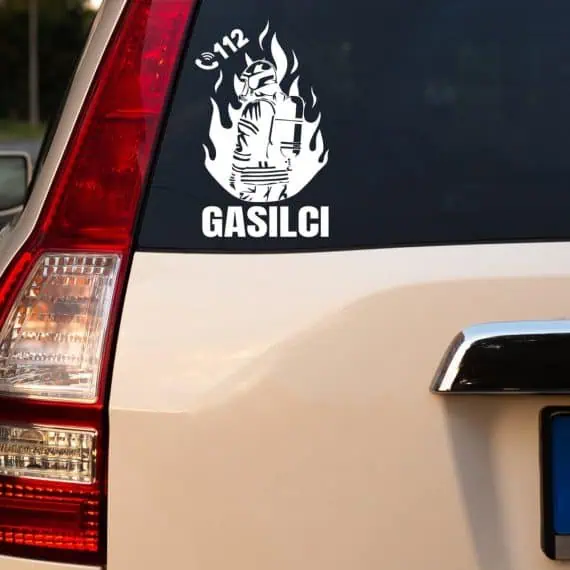 nalepke gasilec