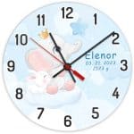 Stenska ura slonček in zajček