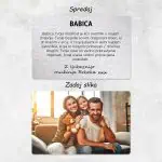 kartica s sporočilom za babico