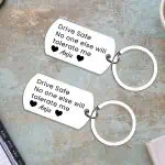 Drive safe obeski s personaliziranim tekstom