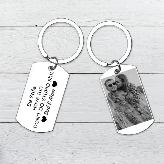 Obesek za ključe Have fun don't do stupid shit