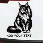 Nalepka Maine Coon