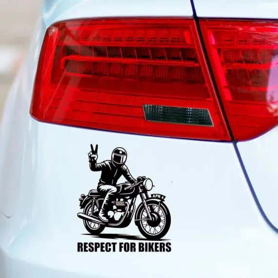 APN 6 tomos nalepka za motoriste