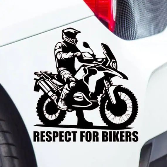 Avto Nalepka motor BMW GS in motorist